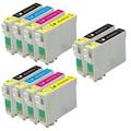 Compatible Multipack Epson Stylus DX4400 Printer Ink Cartridges (10 Pack) -C13T07114011