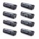 Compatible Multipack Brother DCP-7020 Printer Toner Cartridges (8 Pack) -TN2000