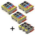 999inks Compatible Multipack Epson T2621 3 Full Sets + 3 FREE Black Inkjet Printer Cartridges (18 Pack)