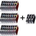 Compatible Multipack Canon PIXMA Pro-100S Printer Ink Cartridges (27 Pack) -CLI-42BK