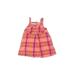 Carter's Dress: Orange Plaid Skirts & Dresses - Size 18 Month