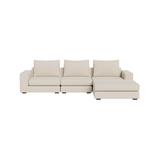 Braxton Sectional Sofa Cream