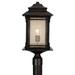 Franklin Iron Hickory Point 21 1/2" High Bronze Outdoor Post Light