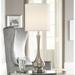 Possini Euro Sleek Gourd 32" High Modern Brushed Nickel Table Lamp