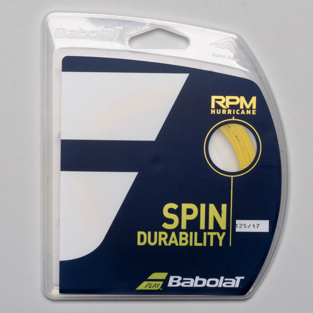 Babolat RPM Hurricane 17 Tennis String Packages Yellow