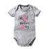 Stamzod Baby Bodysuit Cute Newborn Baby Rompers Mother s Day Letter Print Summer Short Sleeve Bodysuits Baby Boy Girl Clothes