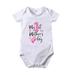 Stamzod Baby Bodysuit Cute Newborn Baby Rompers Mother s Day Letter Print Summer Short Sleeve Bodysuits Baby Boy Girl Clothes