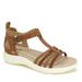 Women's Prague Sandal by JBU in Brown Bronze (Size 8 1/2 M)