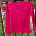 Under Armour Shirts & Tops | Girls Under Armour Winter Weight Long Sleeve Shirt Size Youth Xl (14-16) | Color: Pink | Size: Xlg