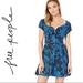 Free People Dresses | Free People “A Thing Called Love” Dress, Size 6 | Color: Black/Blue | Size: 6