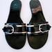 Burberry Shoes | Burberry Sandals-Size 40(Fit Like Size 8) | Color: Black/Cream | Size: 10
