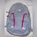 The North Face Bags | Gray And Purple North Face Bag With Laptop Slot | Color: Gray/Purple | Size: Os