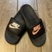 Nike Shoes | Nike Victori One Women's Slide Sandals In Rose Gold | Color: Black | Size: 7.5