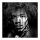 Jimi, Large Canvas artwork by Anthony Freeman, free delivery