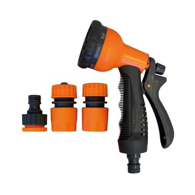 Garden Hose Spray Gun Head With Fixing Kit