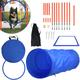 Uisebrt - Agility Kit d'équipement pour chien – Kit d'entraînement pour animaux de compagnie avec