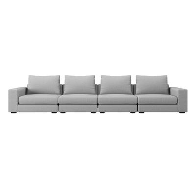 Braxton 4-Piece Sofa Gray