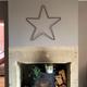 Large 65cm Rustic Metal Star - Garden / Home Rustic Patina Star - Metal Decorative Star - Garden Star Decor