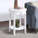 Convenience Concepts American Heritage Baldwin 1 Drawer End Table with Shelf