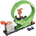 Hot Wheels Gator Loop Pizza Place Playset Track Set with 1 Toy Car