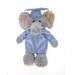 Made by Aliens Personalized Elephant Stuffed Animal Plush Toy â€“ Perfect Gift for Graduation Name or Your School Logo on Gown Best for Any Grad School Kids 12 Inches