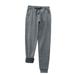 iOPQO Sweatpants Women Joggers for Women shorts for women Women Winter Keep Warm Plus Velvet Long Pants Trousers With Pockets Wide Leg Sweatpants Women Corduroy Pants Women Dark Gray Pants XL