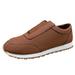 KaLI_store Womens Sneakers Women s Fashion Sneakers Casual Shoes Comfortable Dress Sneaker Brown 6.5