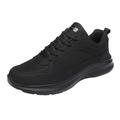 KaLI_store Mens Casual Shoes Men s Walking Shoes Jogging Tennis Footwear Fitness Road Running Fashion Sneakers Black 11