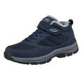 KaLI_store Men s Running Shoes Mens Slip on Shoes Casual Non Slip Lightweight Comfortable Tennis Gym Walking Running Shoes Dark Blue 10.5