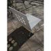 Orren Ellis Kilmer Dot Square Back Brilliant Patio Chair Plastic in Gray | 33 H x 23 W x 25 D in | Wayfair F7F96EE6BF48440481E6479E9EA381E9