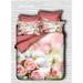 East Urban Home Pink Microfber 3 Piece Duvet Cover Set Microfiber in Pink/Yellow | Duvet Cover + 2 pcs. 24 inch Pillowcase | Wayfair