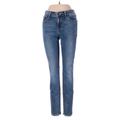 Lucky Brand Jeans - Low Rise Skinny Leg Denim: Blue Bottoms - Women's Size 00 - Medium Wash