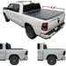 Galaxy Auto Low Profile Hard Tri-Fold for 2009-18 Dodge Ram 1500 & 2010-23 Ram 2500/3500 6 4 Bed (Fleetside Models Only)- Flush Mount Trifold Truck Bed Tonneau Cover