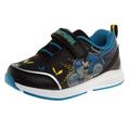 Toddler Josmo Black/Navy Batman Light Up Sneakers