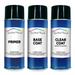 Spectral Paints Compatible/Replacement for Gmc WA8979 Medium Garnet Red Metallic: 12 oz. Primer Base & Clear Touch-Up Spray Paint