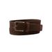 Men's Big & Tall Elastic Braided Belt by KingSize in Brown (Size 5XL)