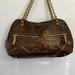 Gucci Bags | Gucci Metallic Bronze Capri Leather Shoulder Bag | Color: Brown/Tan | Size: Os
