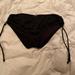 Victoria's Secret Swim | 5 For $25 Victoria Secret Black Bikini Bottoms | Color: Black | Size: S