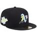 Men's New Era Black Oakland Athletics Multi-Color Pack 59FIFTY Fitted Hat