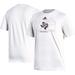 Men's adidas White Texas A&M Aggies Locker Lines Baseball Fresh T-Shirt