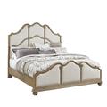 Pulaski Furniture Weston Hills Bed Wood & /Upholstered/Polyester in Brown | 74 H x 82.64 W x 94.75 D in | Wayfair P293-BR-K5