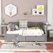 Alovinard Twin Daybed by Harriet Bee Wood in Gray | 34.1 H x 56.2 W x 79.5 D in | Wayfair 31D5B361A286422EA9B20057D444CCE4