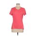 Adidas Active T-Shirt: Pink Activewear - Women's Size Medium