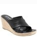 Soft Walk Hastings - Womens 9.5 Black Sandal Medium