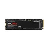 SAMSUNG 990 PRO M.2 2280 2TB PCI-Express Gen 4.0 x4 NVMe 2.0 V7 V-NAND 3bit MLC Internal Solid State Drive (SSD) MZ-V9P2T0B/AM