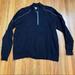 Columbia Sweaters | Columbia Sweater Mens Large Black Adult Pullover Quarter Zip Outdoor | Color: Black | Size: L