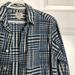 J. Crew Jackets & Coats | J. Crew Blue Lightweight Overshirt In Indigo Patchwork Plaid Shirt Jacket | Color: Blue/White | Size: S