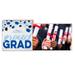 White Sonoma State Seawolves 5" x 10.5" Proud Grad Floating Frame