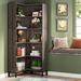 17 Stories Taconite 70.86" H x 27.56" W Corner Bookcase Wood in Brown | 70.86 H x 27.56 W x 27.56 D in | Wayfair 3FB18AFB1A5B4A169836F42C516C108C