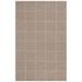 White 60 x 36 x 0.31 in Indoor Area Rug - Martha Stewart Geometric Hand Tufted Wool in Area Rug in Beige Wool/Cotton | Wayfair MSR3363B-3